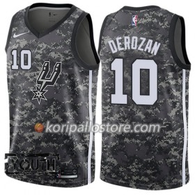 San Antonio Spurs DeMar DeRozan 10 Nike City Edition Musta Lasten Pelipaidat Swingman